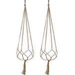 Eboot 2 Pack 48 Inches Plant Hanger Flower Pot Holder For Indoor Outdoor. Fixed Price $13.19.