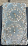 Whitehall Cast Aluminum Outdoor Wall Clock Thermometer Ivy Vine Garden Decor Usa. Fixed Price $55.00.