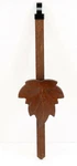 Cuckoo Clock Maple Leaf Pendulum New Brown Walnut Stain Choose From 3 Sizes. Fixed Price $16.41.