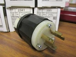 * New Leviton Pole Wire Locking Plug Grounding Cat No. 2341 ... UP-19. Fixed Price $9.50.