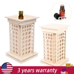 Essential Oil Holder Display 8 Tier Wooden Rotating Storage Stand Usa. Fixed Price $52.40.