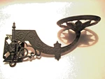 Cast Iron Wall Plant / Lamp Holder Bracket. Fixed Price $17.00.