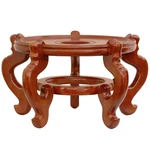 Rosewood Fishbowl Stand - Honey Size 15.5 In. Base Diameter. Fixed Price $319.00.