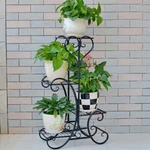 4 Tier Metal Plant Stand Flower Holder Racks Shelves Patio Outdoor Indoor. Fixed Price $39.95.