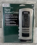Springfield Digital Weather Center Indoor Outdoor Thermometer Clock 91065. Fixed Price $33.99.