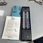 Taylor Sybron Indoor-outdoor Thermometer New Box Model 5377-1 Biltmore. Fixed Price $20.00.