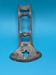 Vintage Rustic American Flag Pole Cast Iron Holder Bracket Mount 1.25 Star Usa. Fixed Price $29.99.