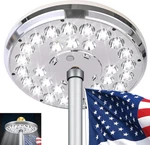 Flagpole Light Solar Powered, Auro 8 Silver, 29 Bright Huge Led. Fixed Price $43.06.