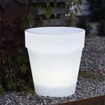 Solar Light-up Flower Pot With Led Glow Outdoor Garden Planter. Fixed Price $28.99.