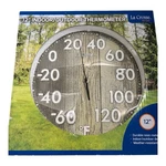 La Crosse 12" Round Indoor/outdoor Dial Thermometer New. Fixed Price $22.99.