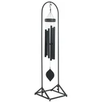 76" Tall Metal Wind Chime Stand, Heavy Duty Steel, Outdoor Garden Display Hook. Fixed Price $81.99.