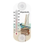 204-1081MV2 Margaritaville 8" Indoor/outdoor Window Thermometer Parrot. Fixed Price $7.95.