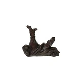 2" Oriental Brown Wood Carved Koi Fish Accent Pen Display Stand Rest WS4075. Fixed Price $55.25.