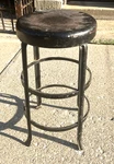 Vintage Industrial Metal Plant Stand Farmhouse Garden Porch Stool. Fixed Price $80.00.