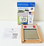 Large Window Thermometer Solar Powered Backlight #306-605 Crosse Technology. Fixed Price $19.99.