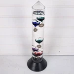 Koch Galileo Thermometer Glass Liquid Temperature Globe Decor Made In Germany. Fixed Price $16.87.