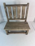 Farmhouse Rustic Wooden Bench/plant Stand Doll Bench/flower Pot. Fixed Price $27.99.