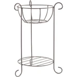 American Gardenworks 24 In. H. Black Powder Coated Steel Plant Stand Gps. Fixed Price $68.51.