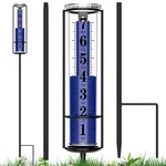 Upgraded Rain Gauge, Really Freeze Proof Transparent. Fixed Price $23.99.