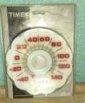 Timex Suction Cup Window Thermometer 7" TX1011. Fixed Price $12.98.