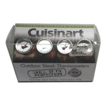 Cuisinart Set Of Four 4 Outdoor Bbq Grilling Steak Thermometers CSG-603 Tailgate. Fixed Price $9.99.