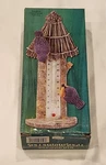 Vintage Giftco Birdhouse Polystone Thermometer. Fixed Price $21.99.