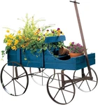 Collections Etc Amish Wagon Decorative Indoor/outdoor Garden Backyard Planter,. Fixed Price $60.44.