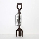 Esschert Design Cast Iron Rake Fork Rain Gauge Wall Farmhouse Decor Garden New. Fixed Price $14.98.