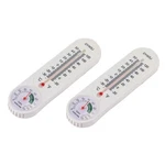 Analog Hygrometer Thermometer 2PC Indoor Outdoor Wall Mount Garden Humidity Tool. Fixed Price $12.08.
