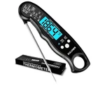 Waterproof Digital Instant Read Meat Thermometer With 4.6 Folding Probe. Fixed Price $11.47.