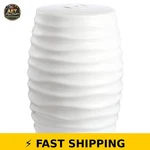 Safavieh Home Kita Ceramic 19" Indoor/outdoor Side Table - White. Fixed Price $105.99.