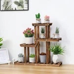 4 Tiers Small Wood Succulent Pots Garden Plant Stand Display Rack Holder Balcony. Fixed Price $24.93.