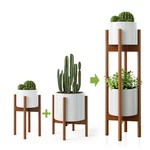 Mudeela 2 Pack Indoor Plant Stands, Tier Tall 30 Inches, Mid Ce.... Fixed Price $53.39.