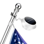 Solar Powered Outdoor Top Mounted Light, Metal.... Fixed Price $29.88.