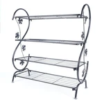 4-TIER Shoe Shelf Rack Organizer Metal Plant Stand Holder Flower Pot Display Usa. Fixed Price $33.81.
