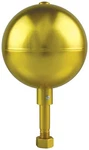 Aluminum Flagpole Ball Topper By Eder Multiple Sizes & Finishes Durable. Fixed Price $61.31.