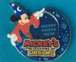 Disney Pin 55845 Dlr - Mickey's Festival Dreams Jumbo Photo Frame. Fixed Price $125.00.
