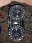 Collector's Crystal Gallery Genuine Candle Holder Set. Fixed Price $12.00.