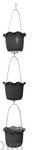 New Pennington 3 Pot Ruffled Vertical Gardening Kit Turkish Coffee Resin Mothers. Fixed Price $28.95.