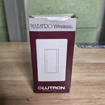 Qty 1 Open Box New Lutron MRF2-8S-DV-IV Maestro Wireless Wall Switch Ivory. Fixed Price $64.99.