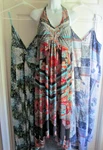 Lot 3 Long Maxi Island Resort Dresses Tropical Boho One World Live & Let. Fixed Price $24.00.