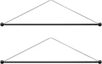 Banner Garden Flag Hangers Multifunctional Wall Hanging Rod 2 Pack (16"). Fixed Price $23.95.