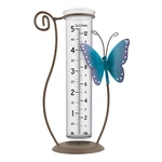 704-71077 Crosse Butterfly Glass Rain Gauge Blue. Fixed Price $19.95.