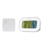 Wireless Outdoor Temperature Humidity Station Hour Calendar Digital Thermometer. Fixed Price $28.00.