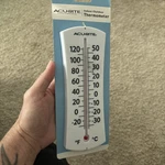Indoor/outdoor Thermometer Acurite. Fixed Price $8.00.