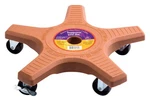 Down Under Decksaver 3 In. Plastic Plant Caddy Terracotta (4-PACK). Fixed Price $114.12.