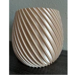 Modern Spiral Planter Minimalist Indoor Pot Contemporary Ribbed Decor. Fixed Price $27.99.