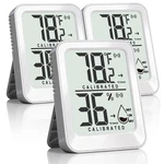 3 Pack Room Thermometer Indoor Hygrometer For Home, Digital Sensor Mini Humidity. Fixed Price $15.87.