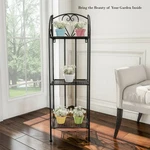 3-TIER Metal Plant Stand Indoor Outdoor Vertical Display Shelf Home Garden Decor. Fixed Price $69.99.