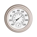 Earth Worth Wall Thermometer Hygrometer 8 In. Round Indoor Outdoor Waterproof. Fixed Price $44.33.